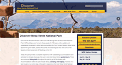 Desktop Screenshot of discovermesaverde.com